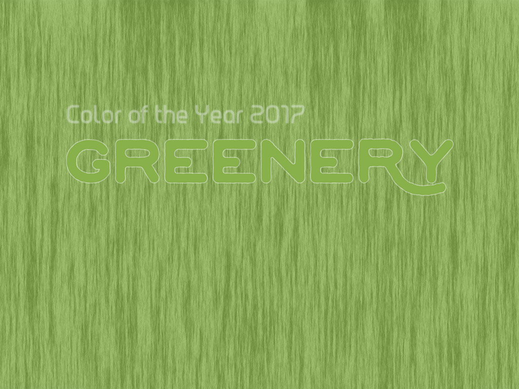 Die Farbe des Jahres 2017: Greenery #006