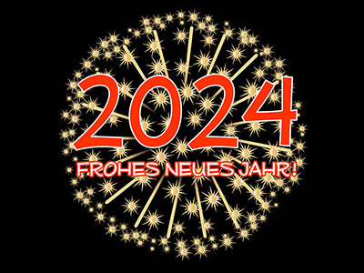 Glückliches Neues Jahr 2024!