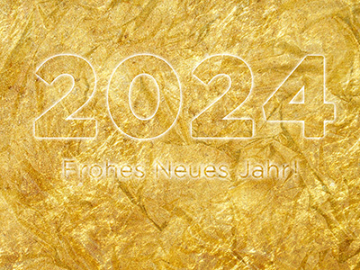 2024 Gold - Frohes Neues Jahr!