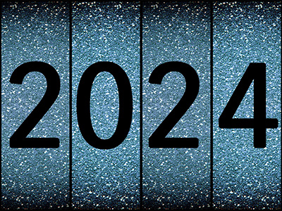 2024 Glitter - Frohes Neues Jahr!