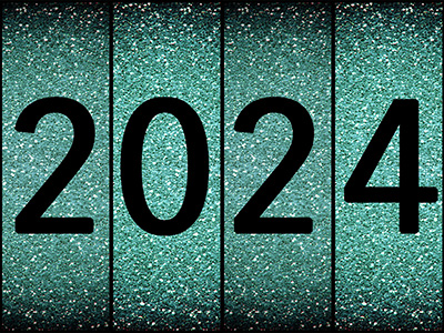 2024 Glitter - Frohes Neues Jahr!