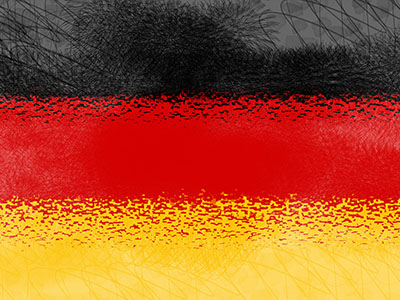 Flagge Deutschland - deutsche Fahne