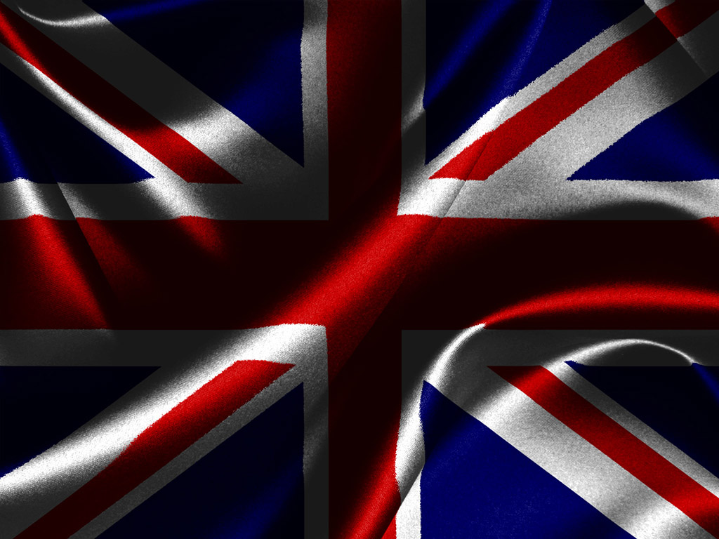 Die Flagge des Vereinigten Königreiches - Union Jack
