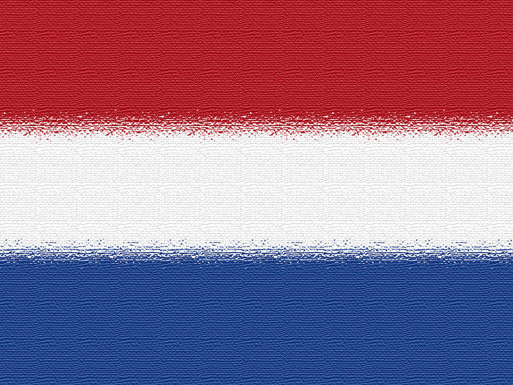 Flagge der Niederlande 002