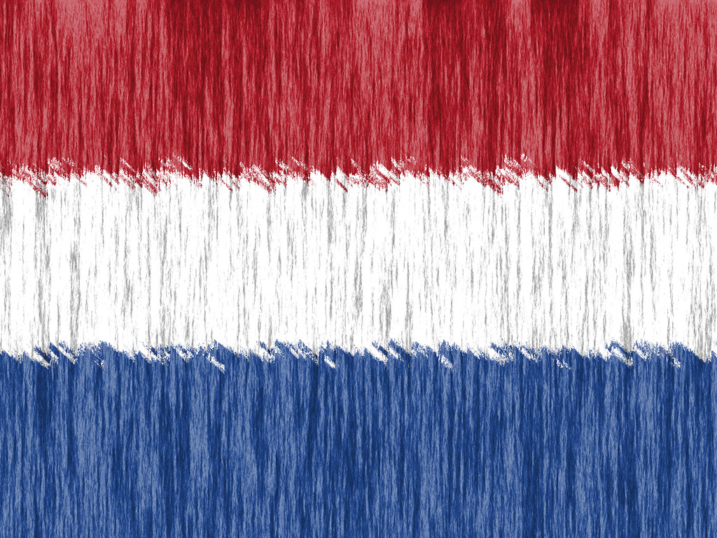 Flagge der Niederlande 008