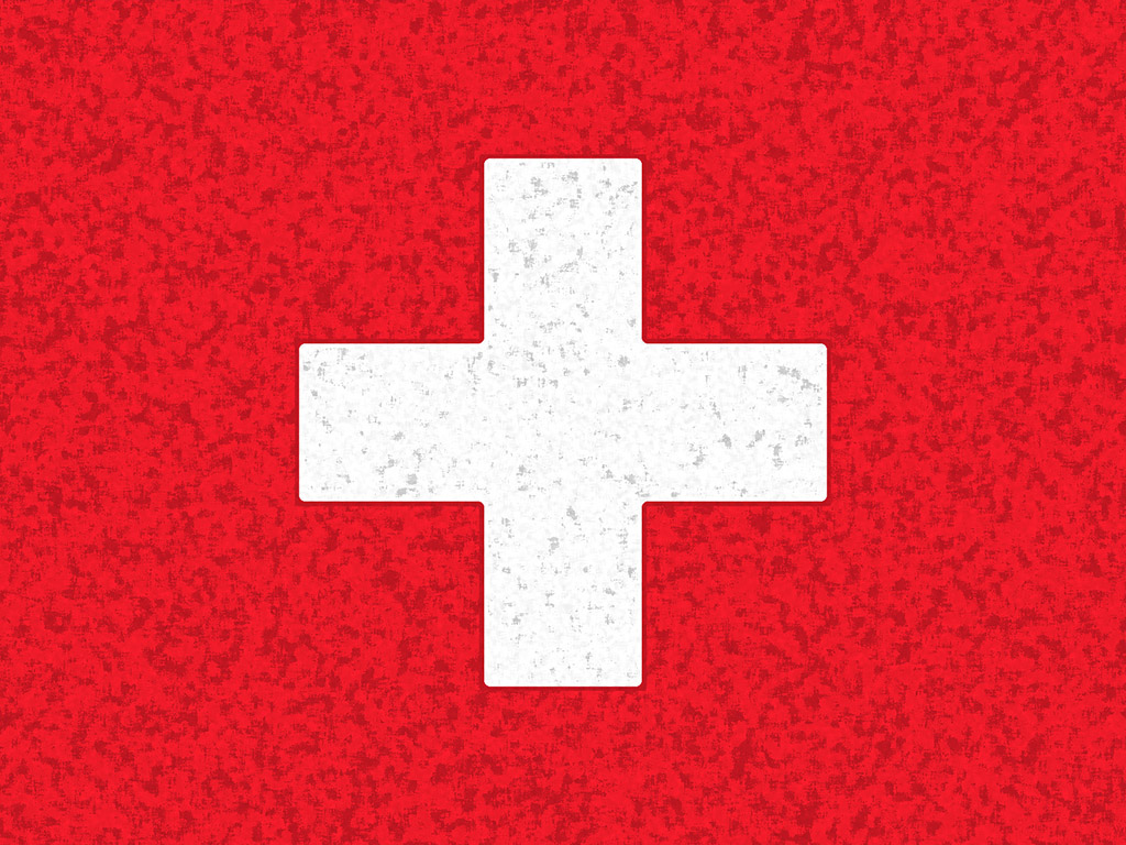 Flagge Schweiz 002