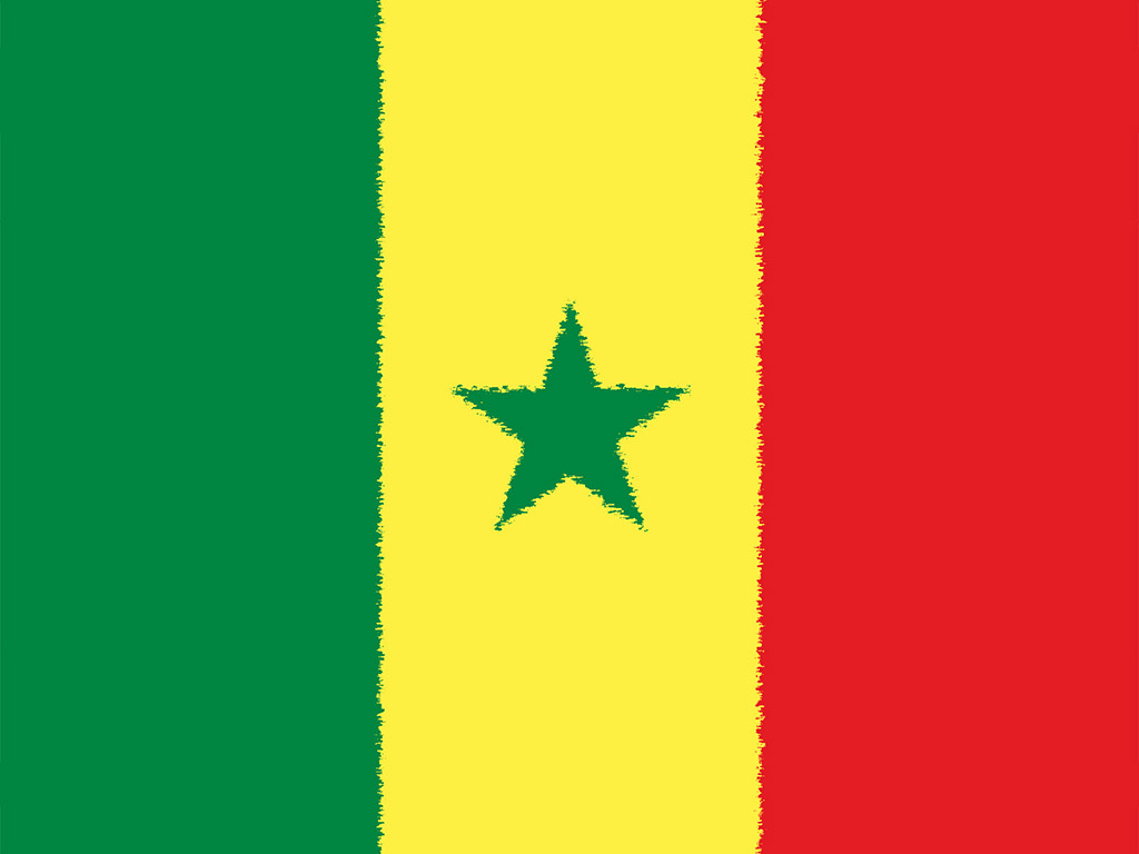 Flagge des Senegal