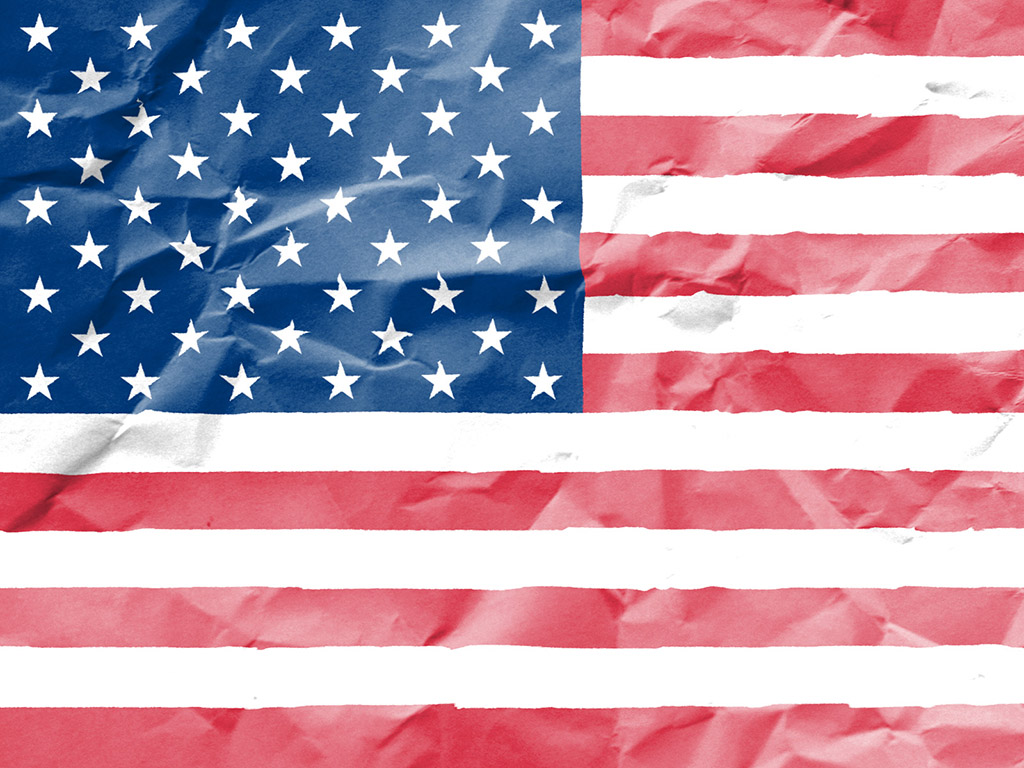 Flagge der Vereinigten Staaten 018