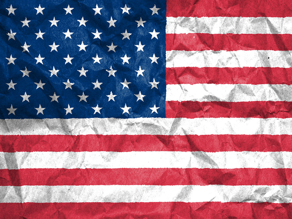 Flagge der Vereinigten Staaten 019