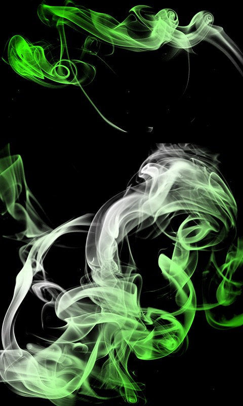 Handy Hintergrundbild: Bunter Rauch