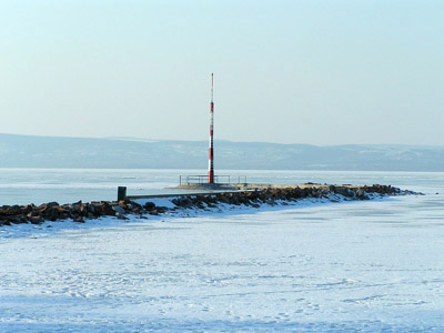 Plattensee (Balaton): Das ungarische Meer / Winter, Schnee