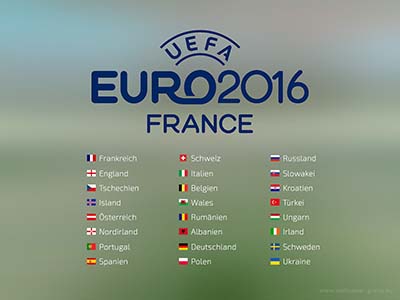 Teilnehmer - EURO 2016 - Fußball-Europameisterschaft 2016