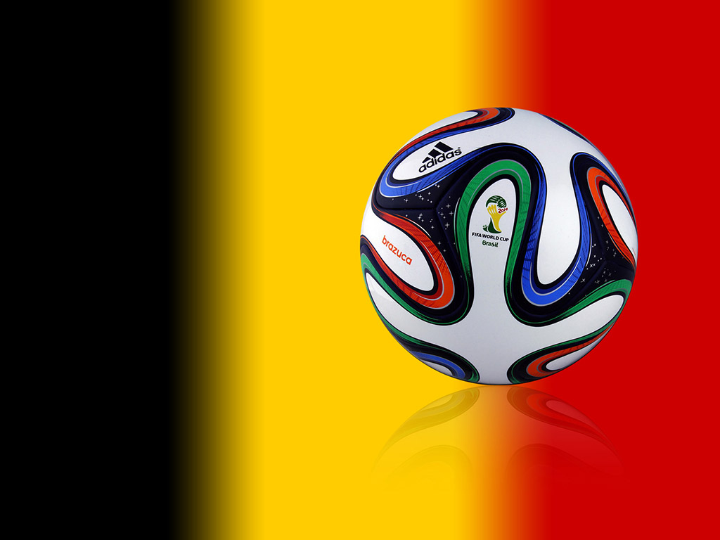 Brazuca + Belgien - Fussball WM 2014 Brasilien