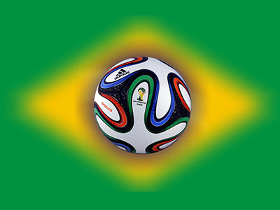 Brazuca + Brasilien - Fussball WM 2014