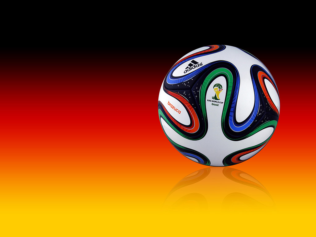 Brazuca + Deutschland - Fussball WM 2014 Deutschland