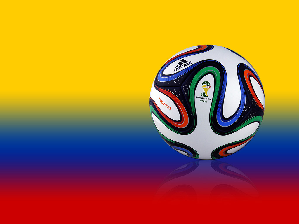 Brazuca + Kolumbien - Fussball WM 2014 Brasilien