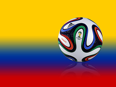 Brazuca + Kolumbien - Fussball WM 2014