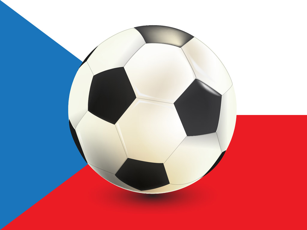 Fussball-Ball - Fussball Tschechien - Hintergrundbild kostenlos