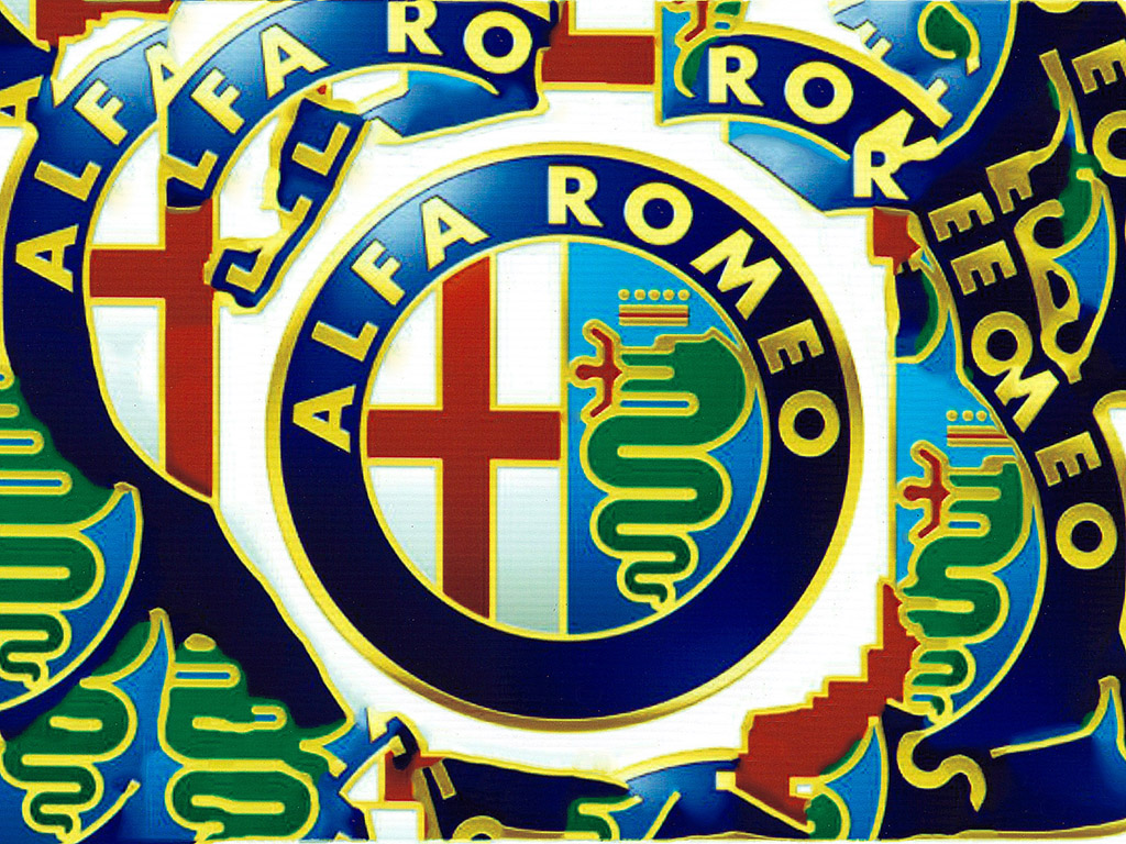Alfa Romeo, Italienisches Auto Logo