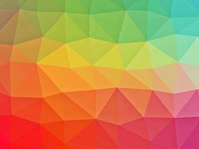 Bunte Dreiecke