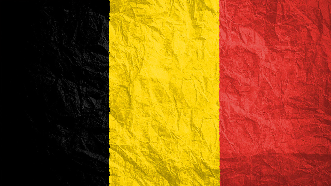 Бельгия флаг грязный