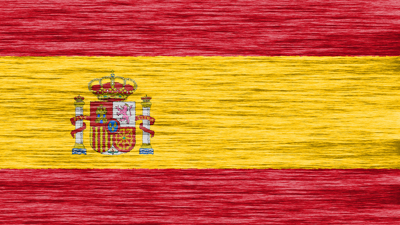 Flagge Spaniens 009 - Hintergrundbild