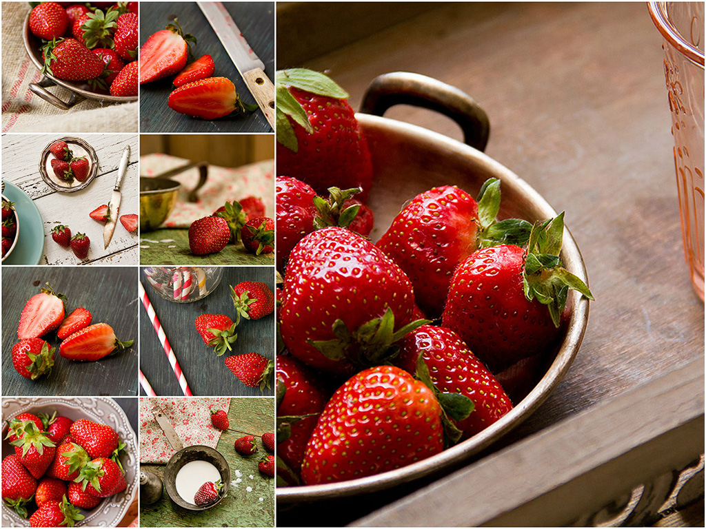 Erdbeer-Collage #003