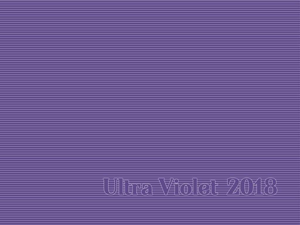 Die Farbe des Jahres 2018 - Ultra Violet #004