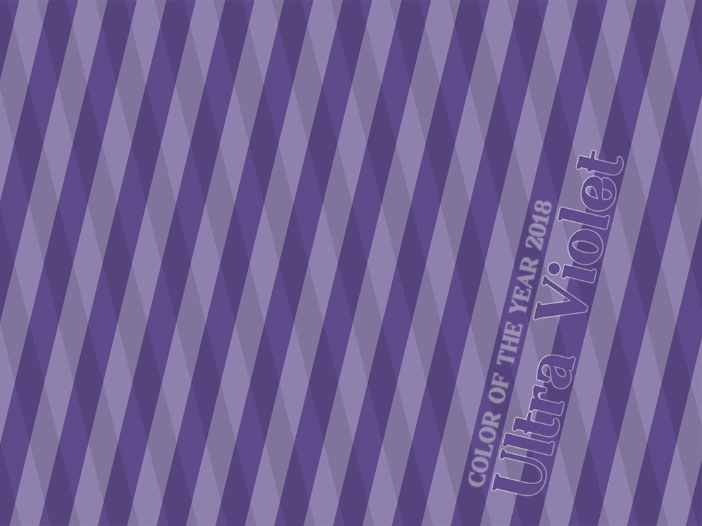 Die Farbe des Jahres 2018 - Ultra Violet #005