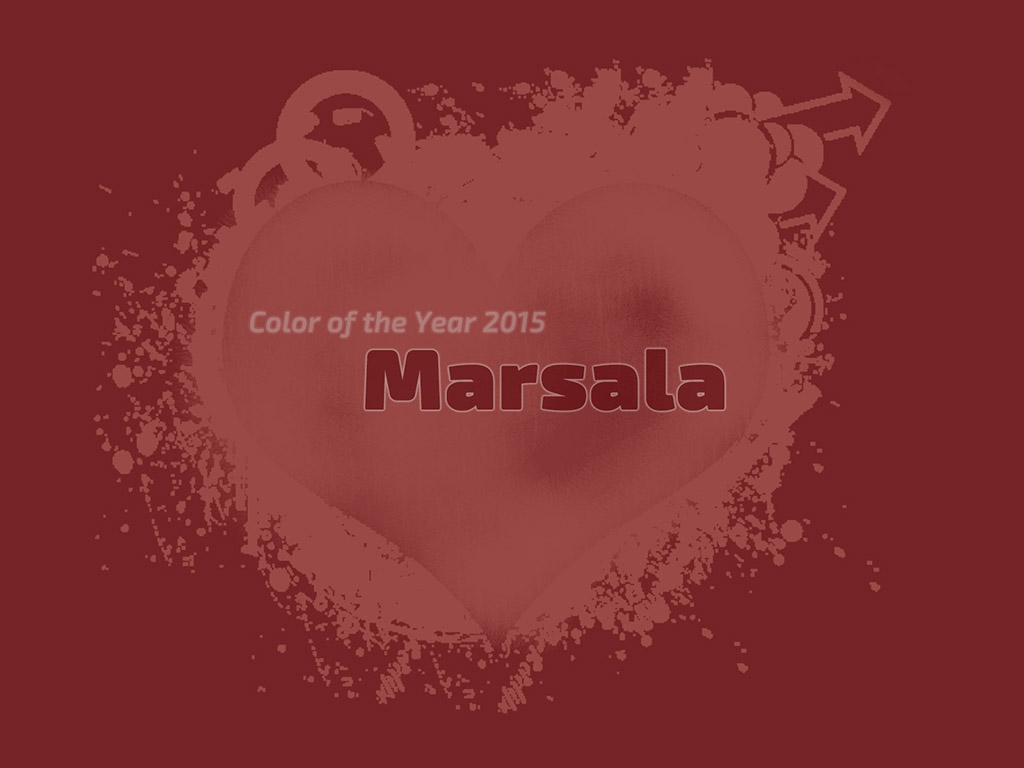 Color of the Year 2015 - Marsala #008