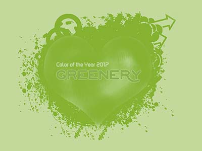 Die Farbe des Jahres 2017 - Greenery