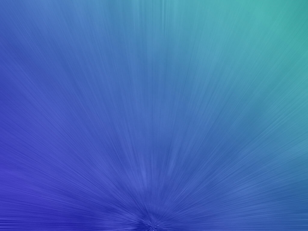 Farbe: blau - Strahlen von Mitte unten