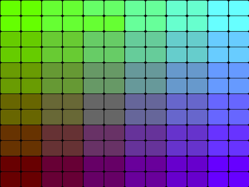 Farbpalette - Web Safe Colors