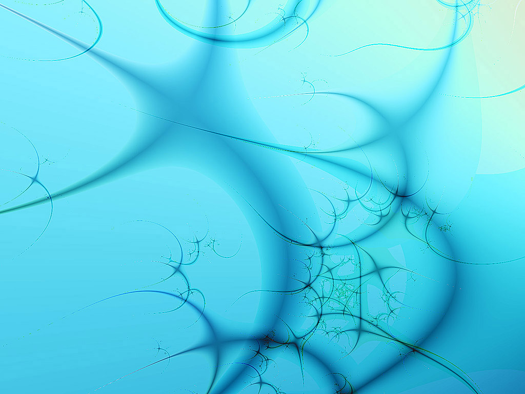Fraktal - Kostenloses Hintergrundbild - hellblau, dunkelblau