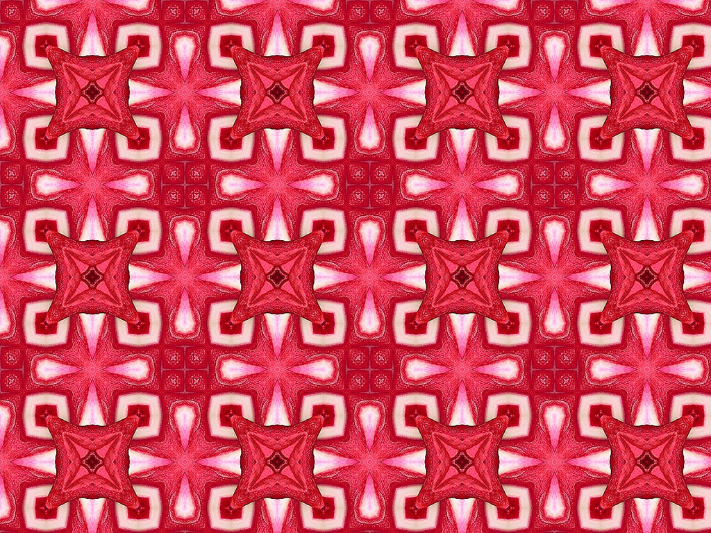Kaleidoskop - Nahtloser Hintergrund kostenlos - Pink/Weiss