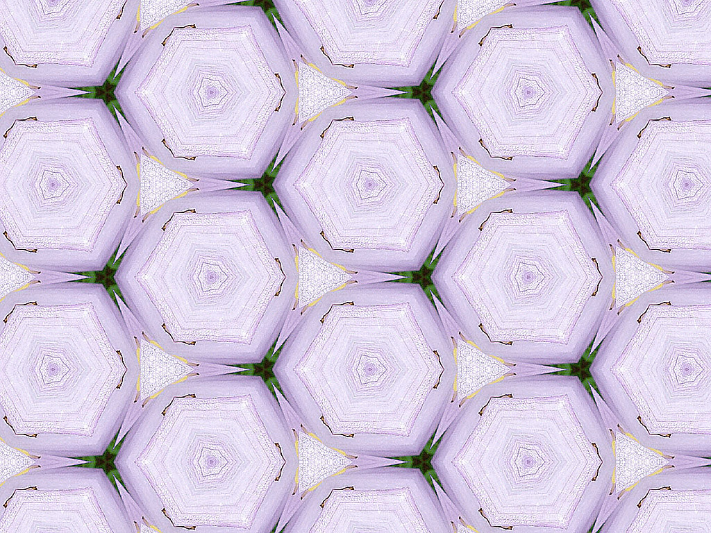Kaleidoskop - Nahtloser Hintergrund kostenlos - Lila (hell)