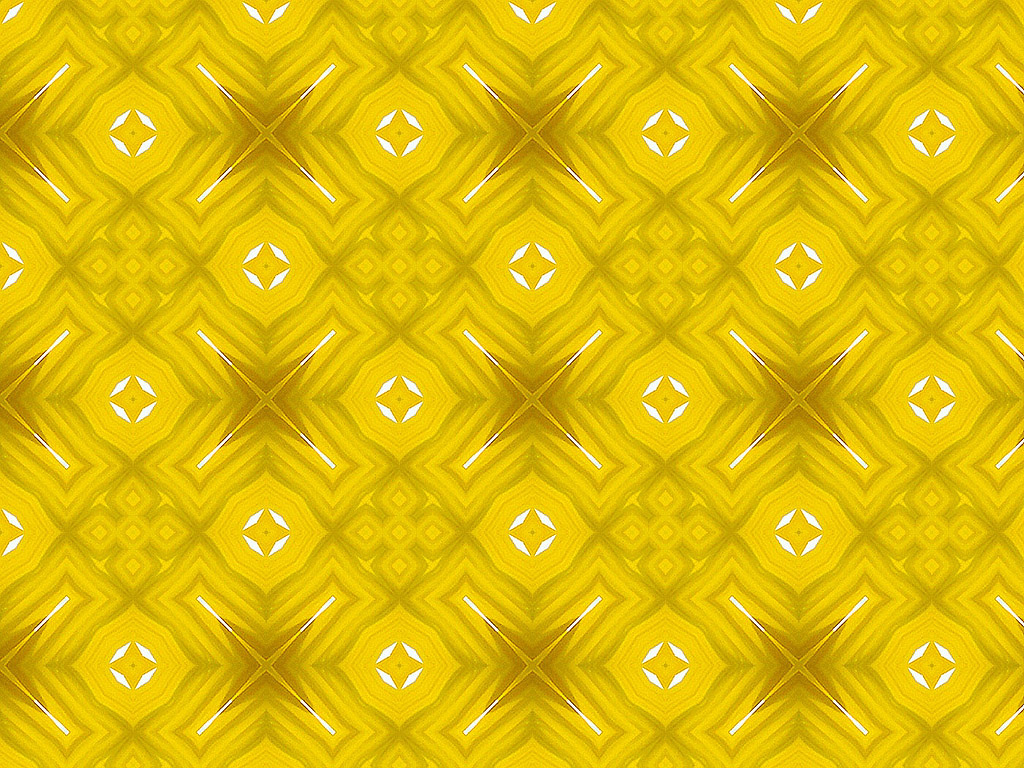 Kaleidoskop - Nahtloser Hintergrund kostenlos - Gelb
