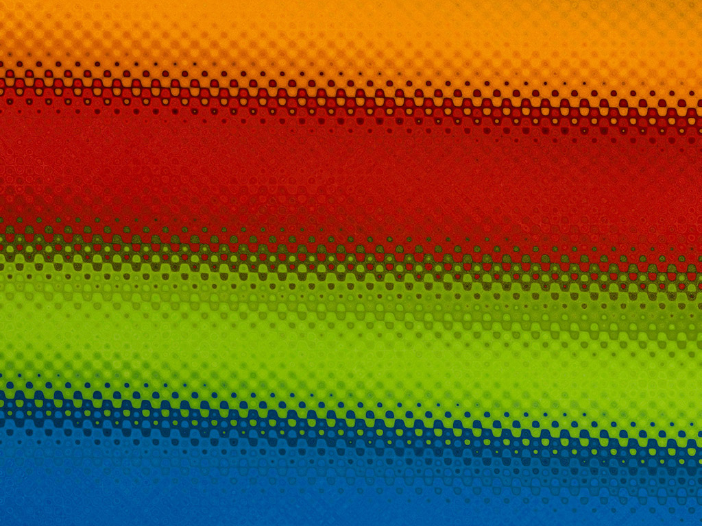 Orange-Rot-Grün-Blau