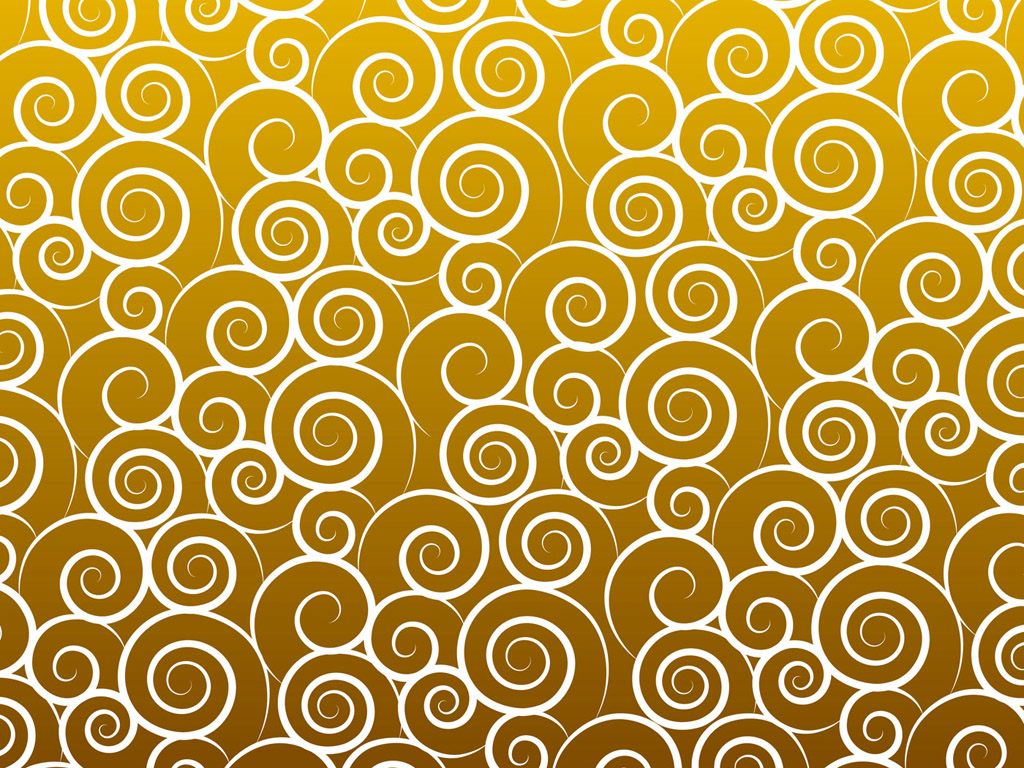 Spirale, gold-weiss