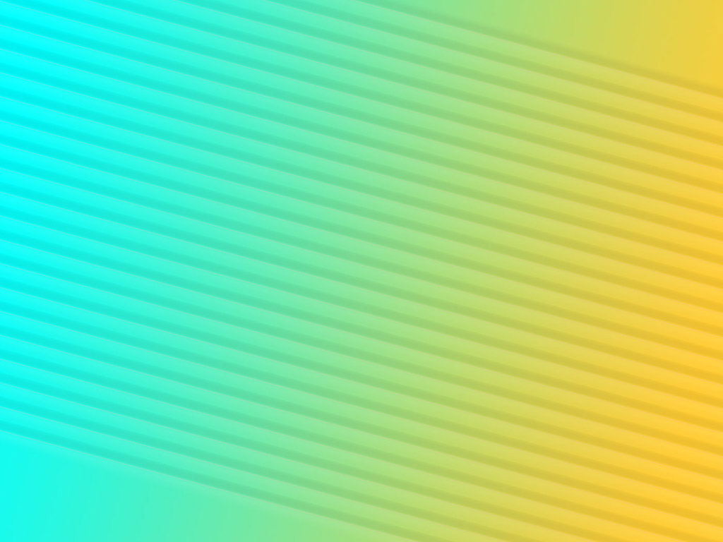 Verlauf mit diagonalen Streifen, turquoise-gelb