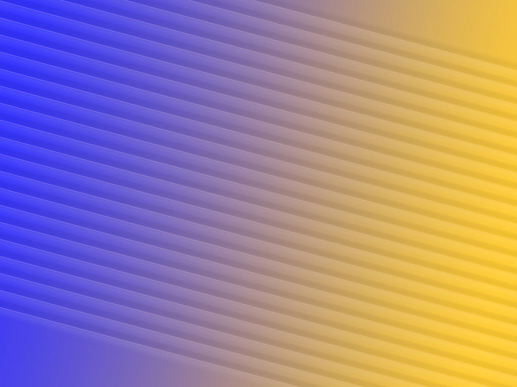 Verlauf mit diagonalen Streifen, blau-gelb