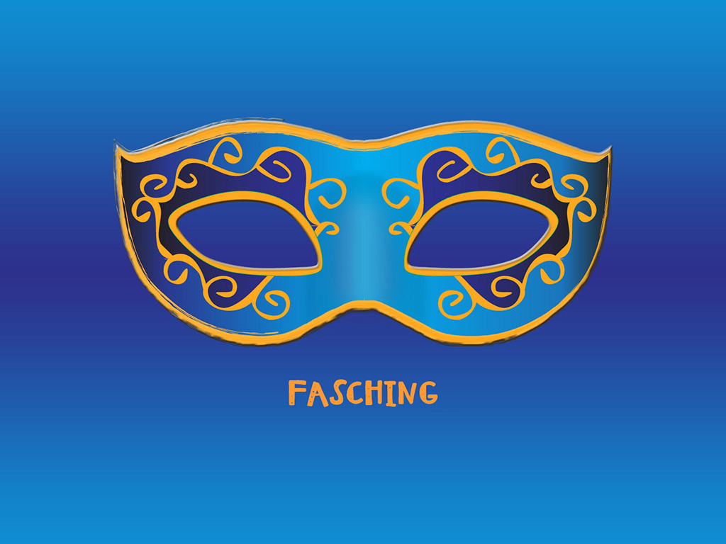 Fasching - Karneval Mask #002