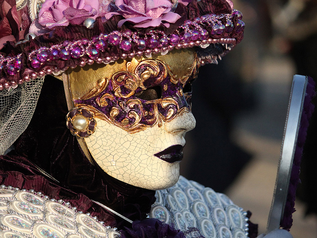 Karneval in Venedig - Kostenloses Hintergrundbild
