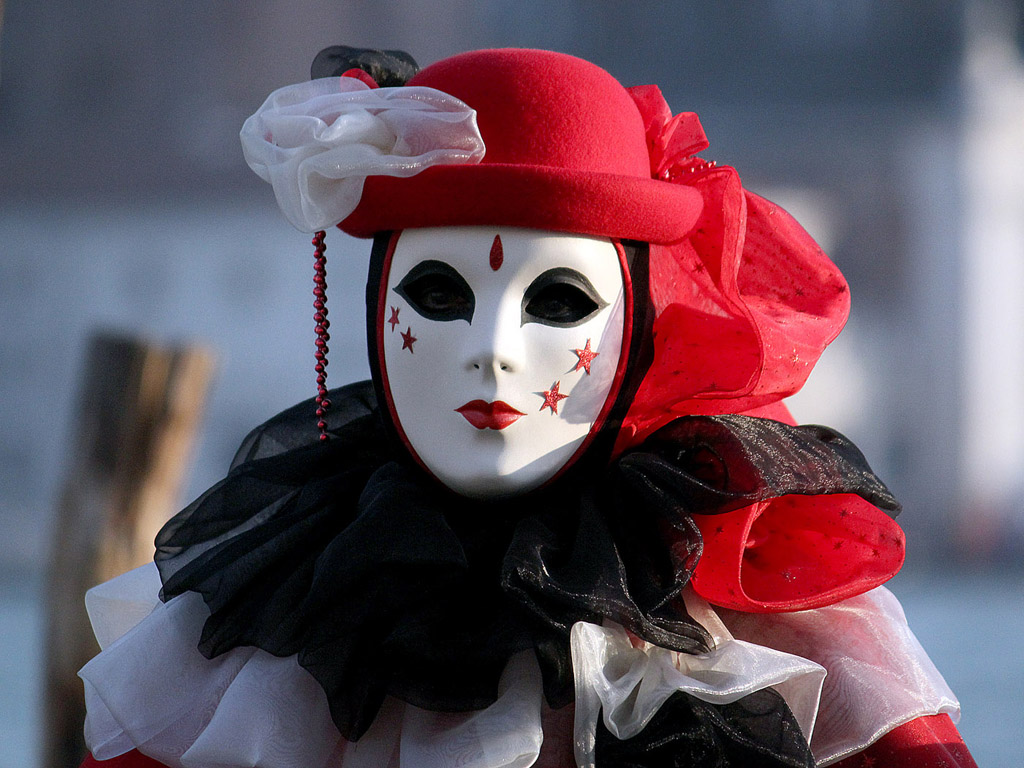 Karneval in Venedig - Kostenloses Hintergrundbild