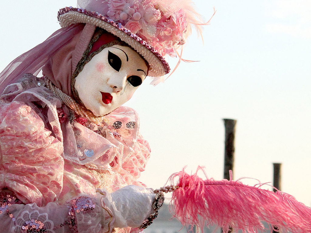 Karneval in Venedig - Kostenloses Hintergrundbild