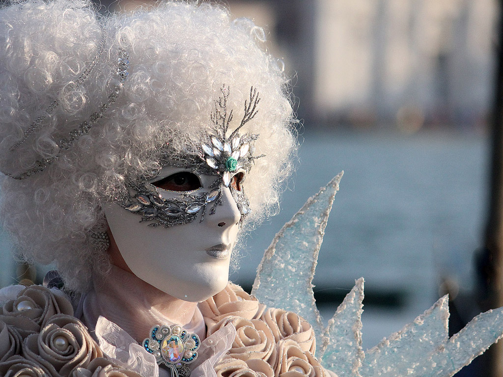 Karneval in Venedig - Kostenloses Hintergrundbild