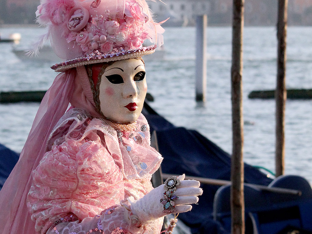 Karneval in Venedig - Kostenloses Hintergrundbild