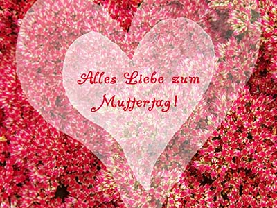 Alles Liebe zum Muttertag!