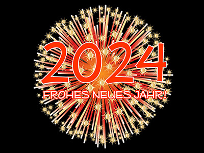 Glückliches Neues Jahr 2024!