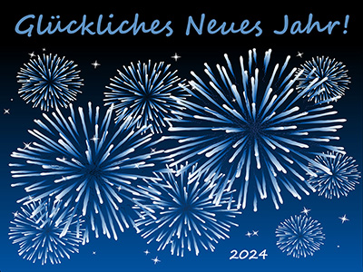 Glückliches Neues Jahr 2024!